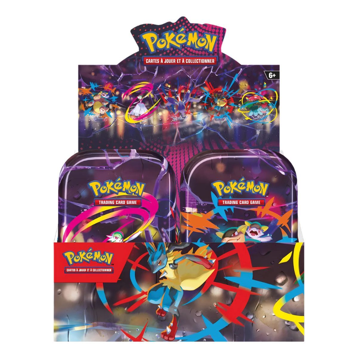 Lot of 10 Mini Tins - Mega Evolution Mega Heroism - FR - [ME1][ME01] - Pokémon