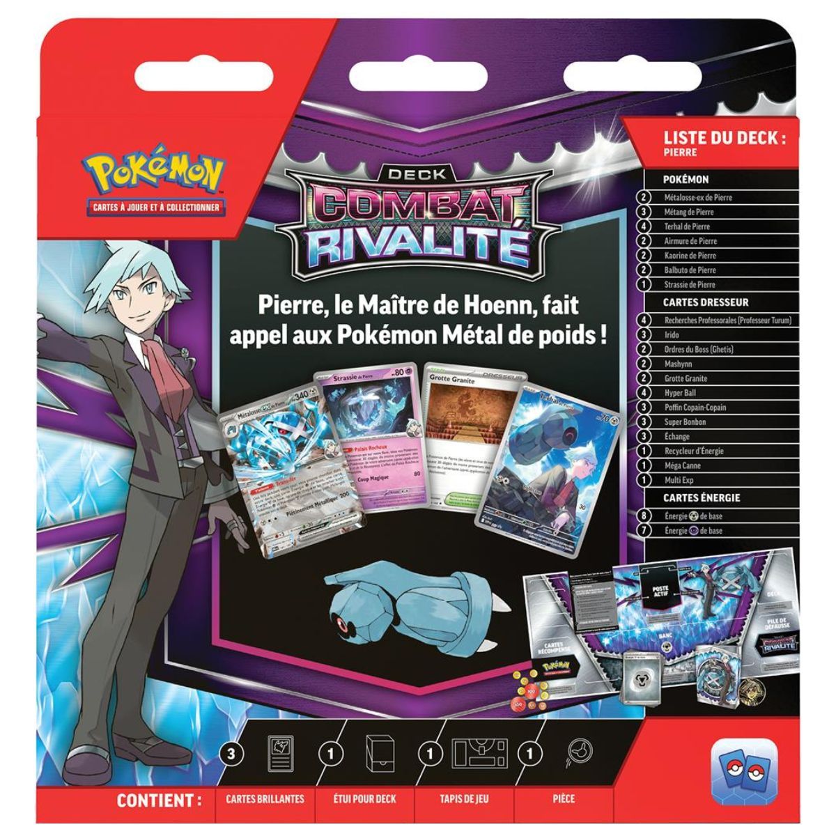 Set of 2 Rivalry Battle Decks – Rosemary/Brick - Pokémon - FR