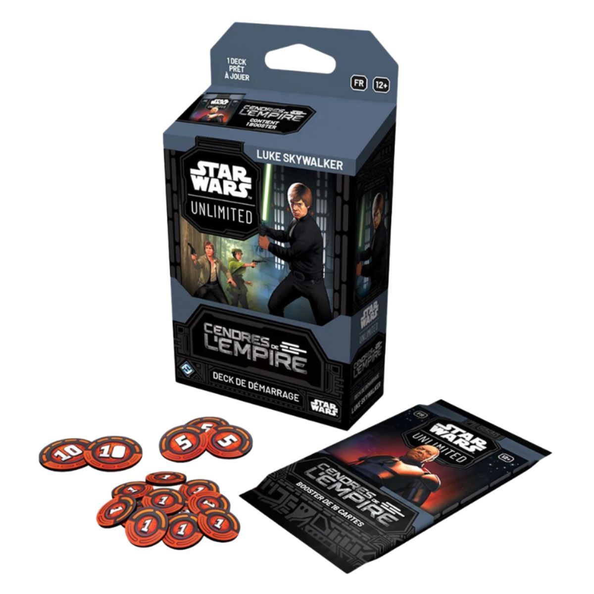 Set of 2 starter decks - Ashes of the Empire - FR - Star Wars Unlimited - SWU8