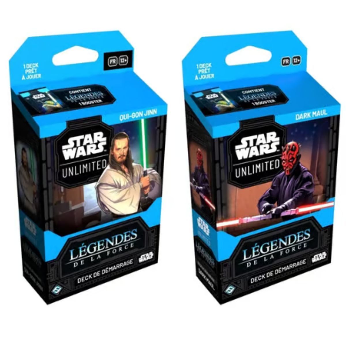 Set of 2 starter decks - Legends of the Force - FR - Star Wars Unlimited - SWU5