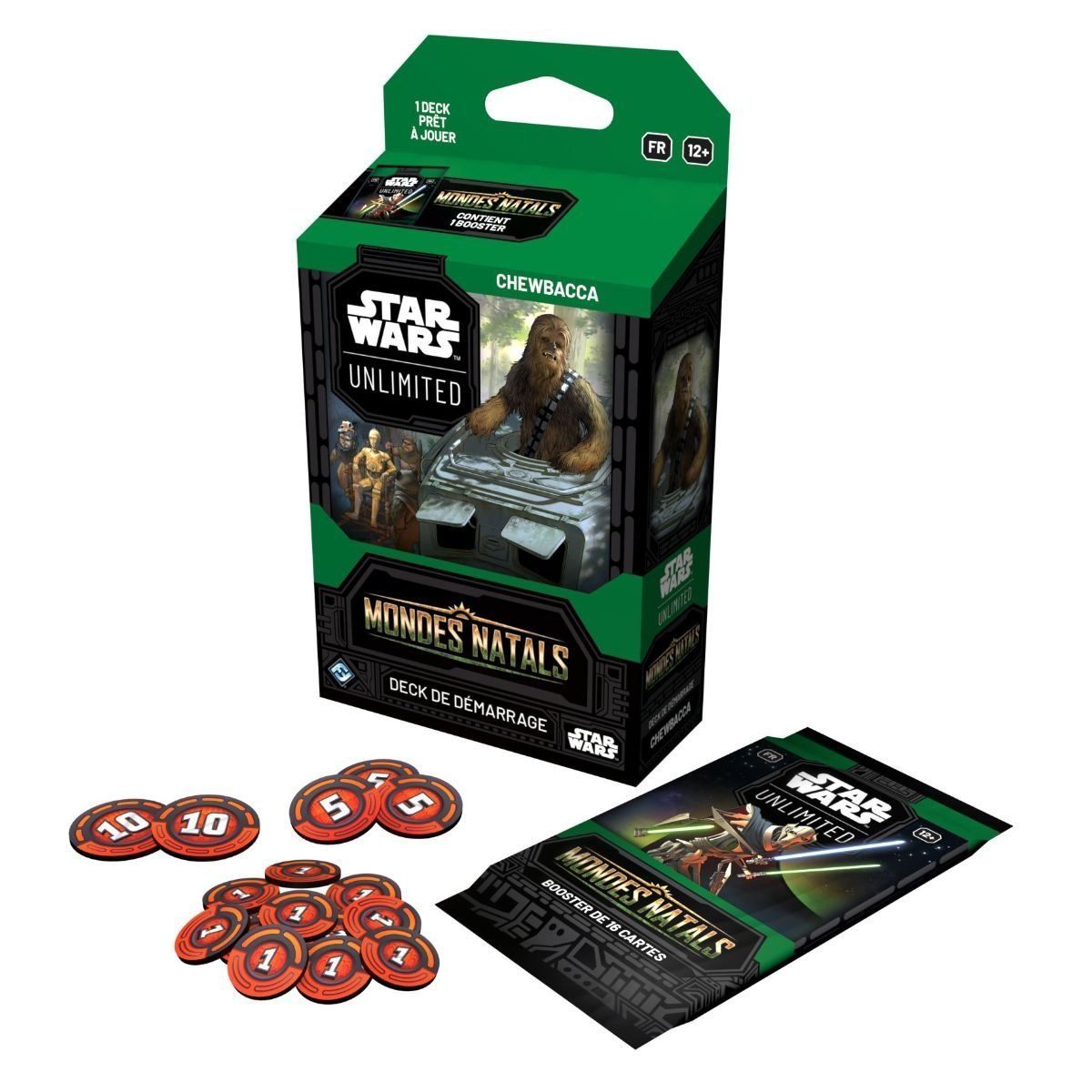 Set of 2 starter decks - Homeworlds - FR - Star Wars Unlimited - SWU9