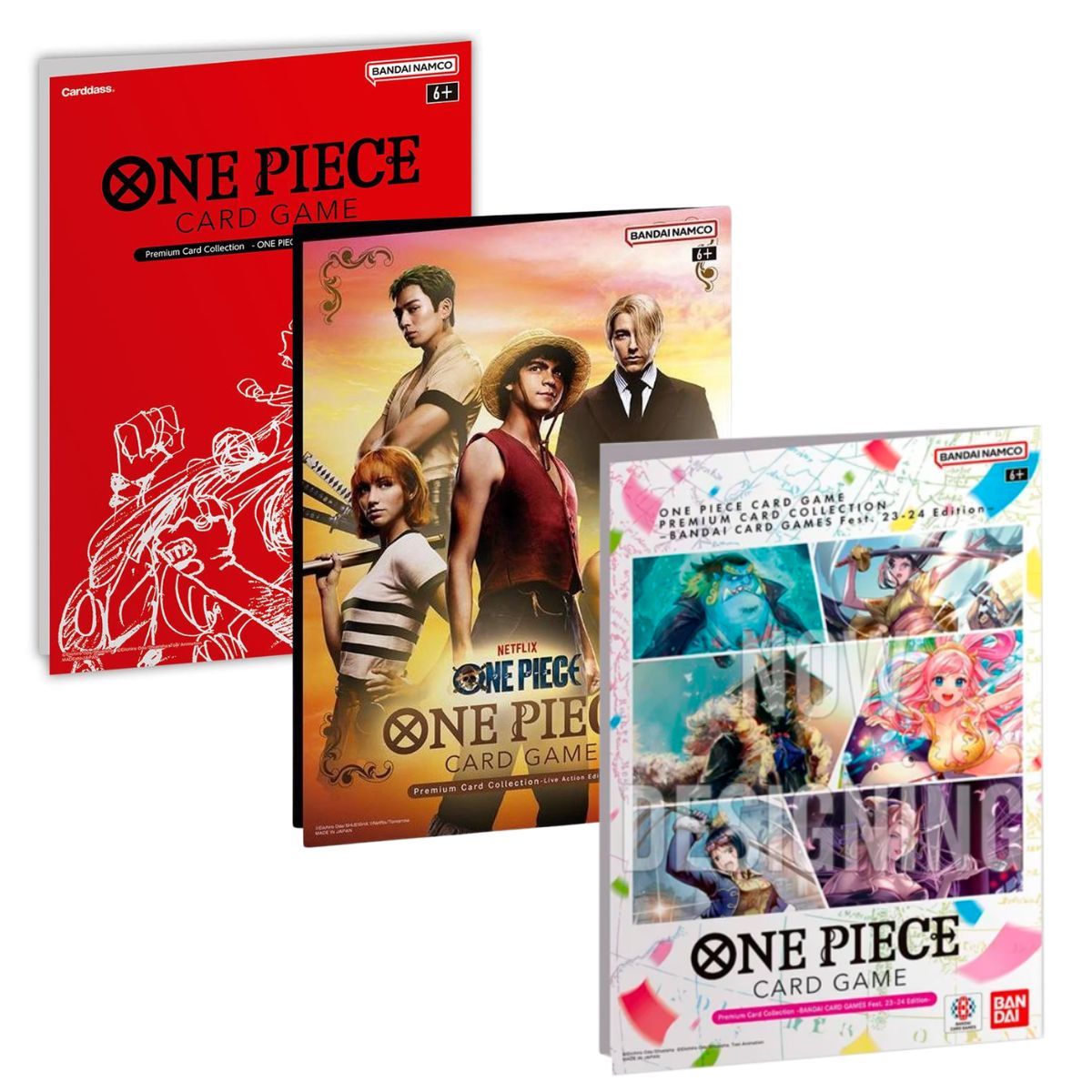 Item Set of 3 Boxes - One Piece - EN - Premium Card Collection