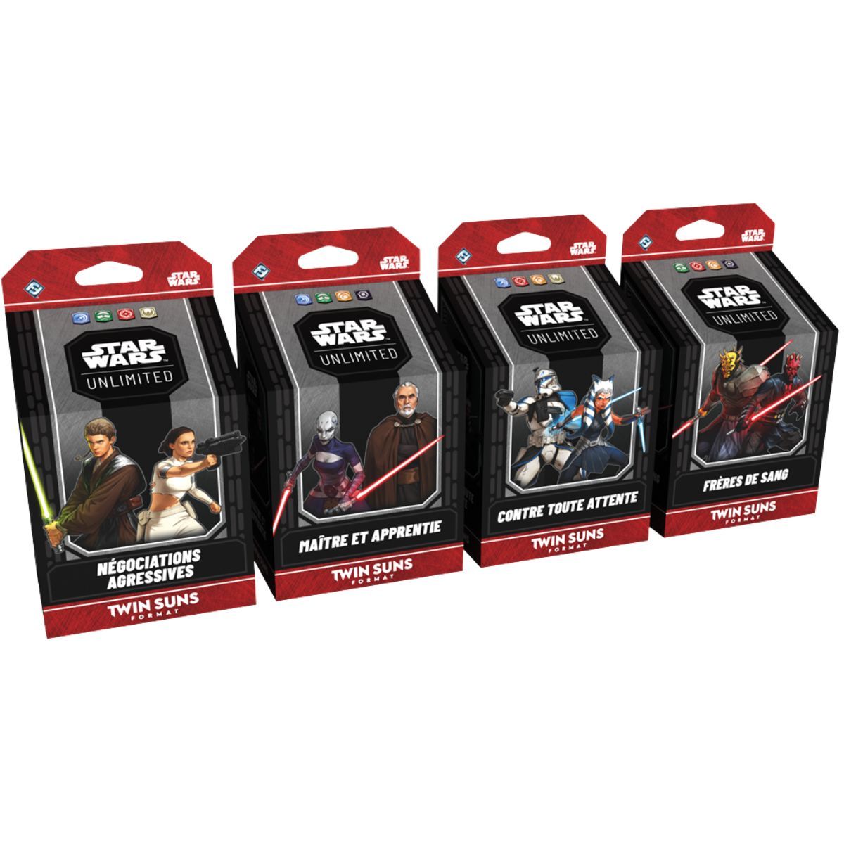 Set of 2 starter decks - Lawless - FR - Star Wars Unlimited - SWU7