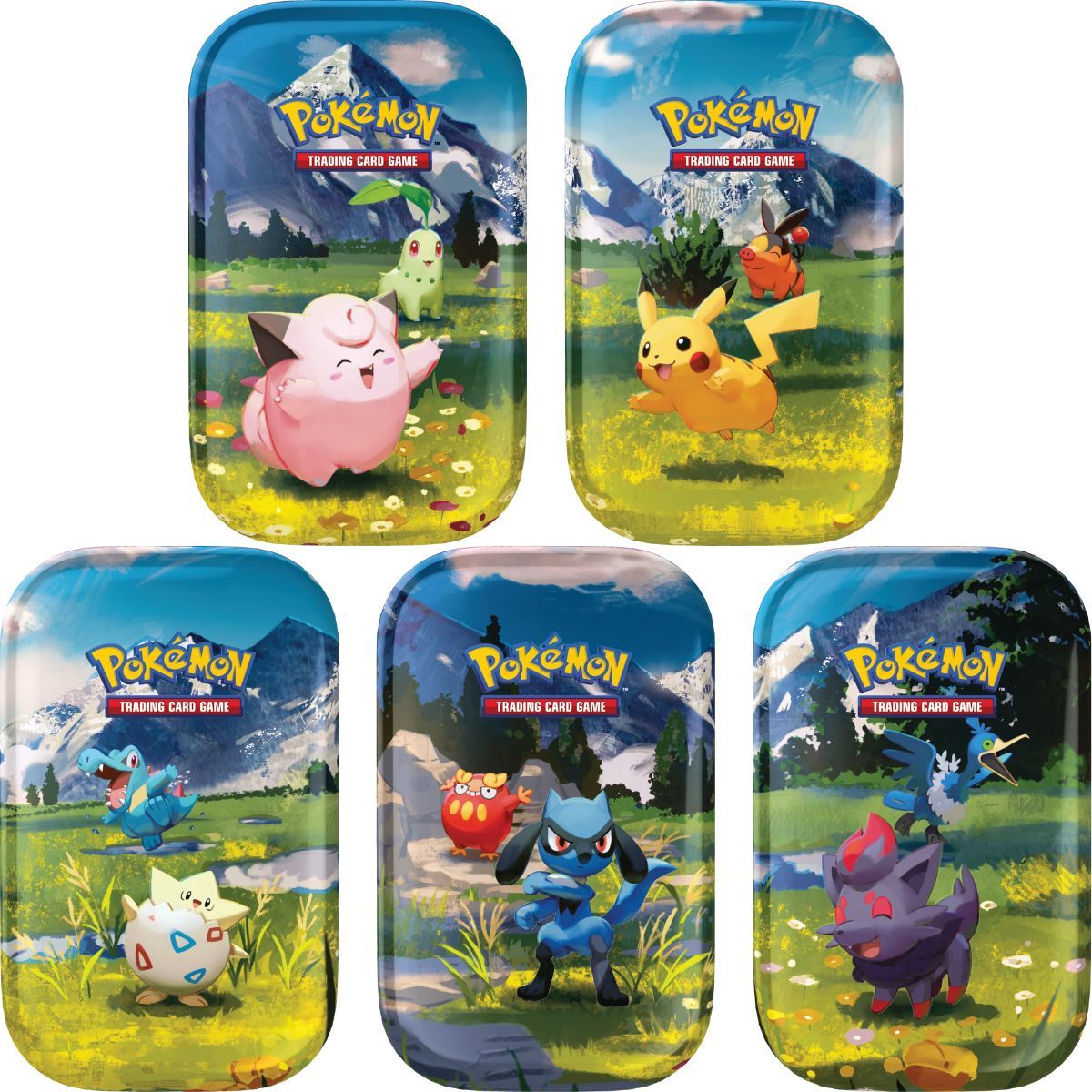 Item Set of 5 Mini Tins - Transcendent Heroes - Q1 26 - [ME2.5] - Pokémon