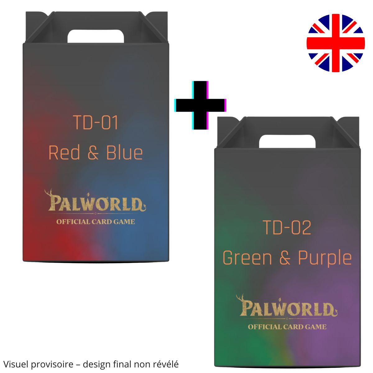 Set of Palworld Trial Decks - Dawn of Palpagos TD01 & TD02