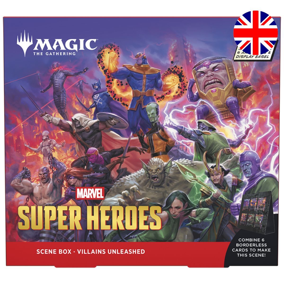 Marvel Super Heroes - EN - Lot of 2 Scene Boxes - Magic: The Gathering - MSH