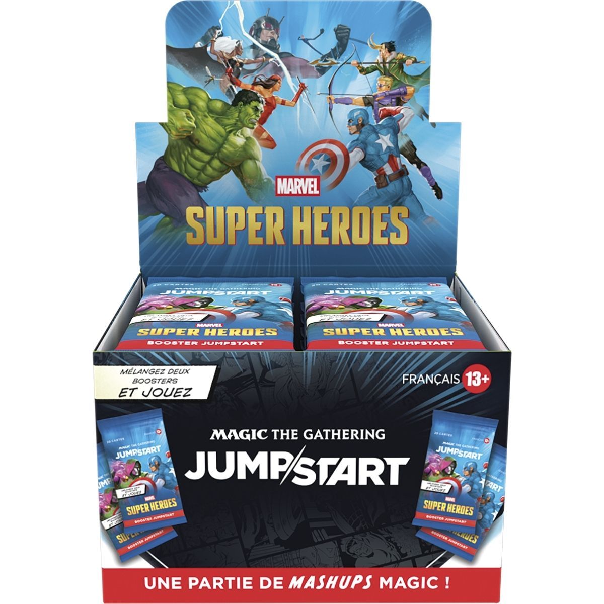 Marvel Super Heroes - FR - Display Boosters Jumpstart - Magic: The Gathering - MSH