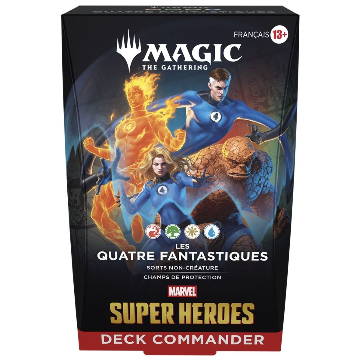 Marvel Super Heroes - FR - Set of 4 Commander decks - Magic: The Gathering - MSH