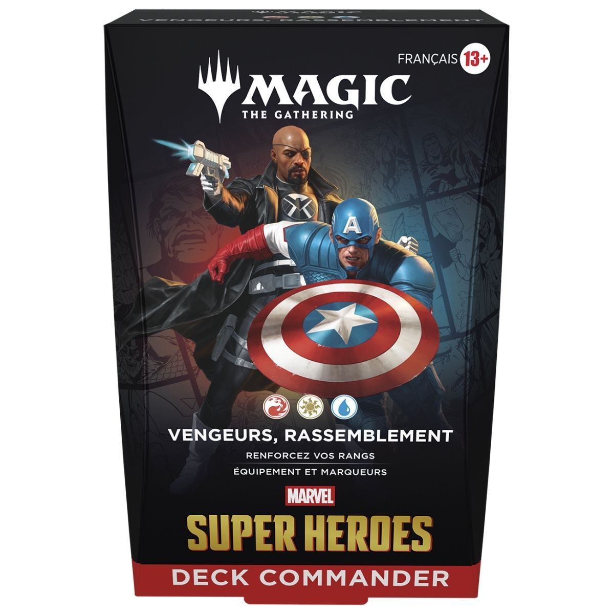 Marvel Super Heroes - FR - Set of 4 Commander decks - Magic: The Gathering - MSH