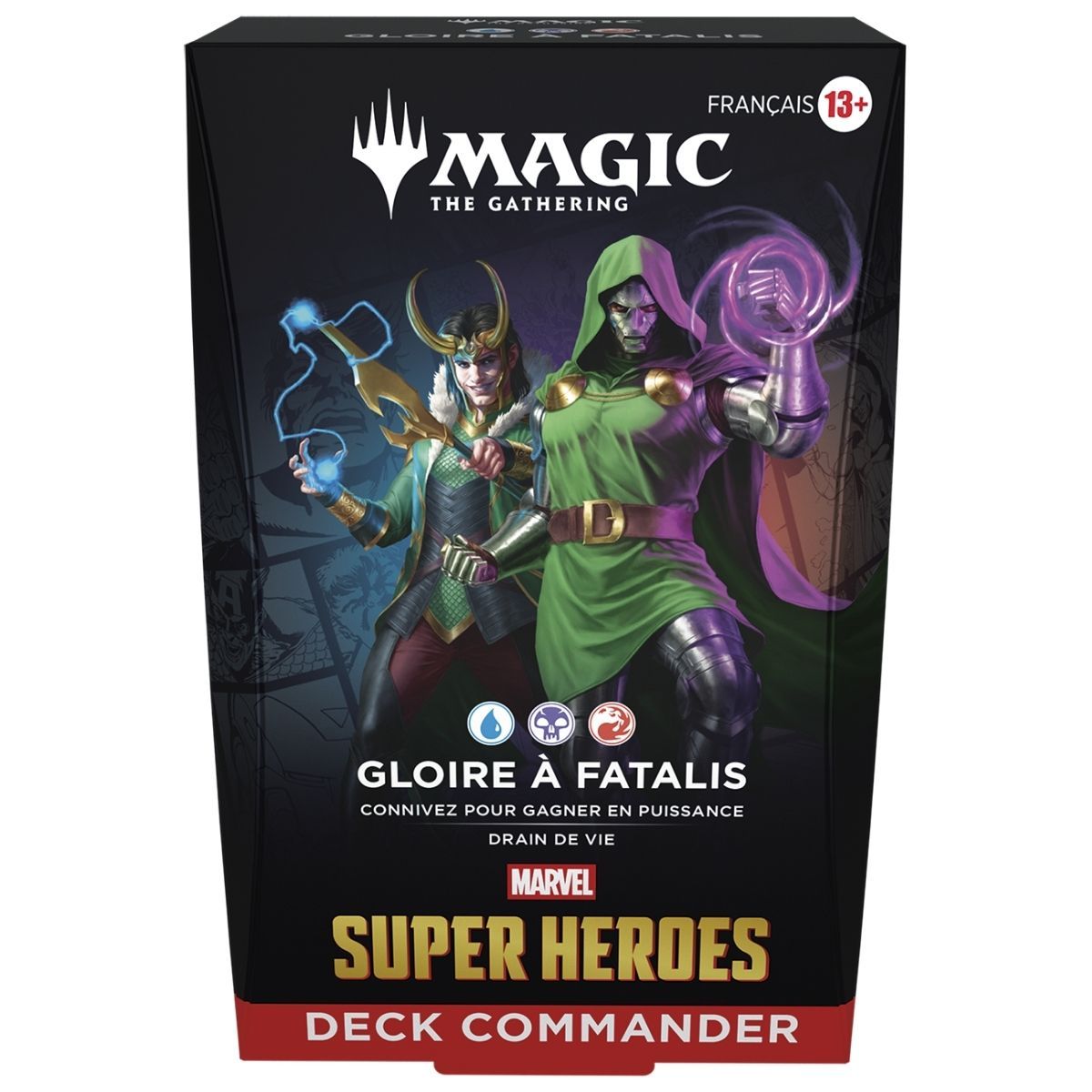Marvel Super Heroes - FR - Set of 4 Commander decks - Magic: The Gathering - MSH