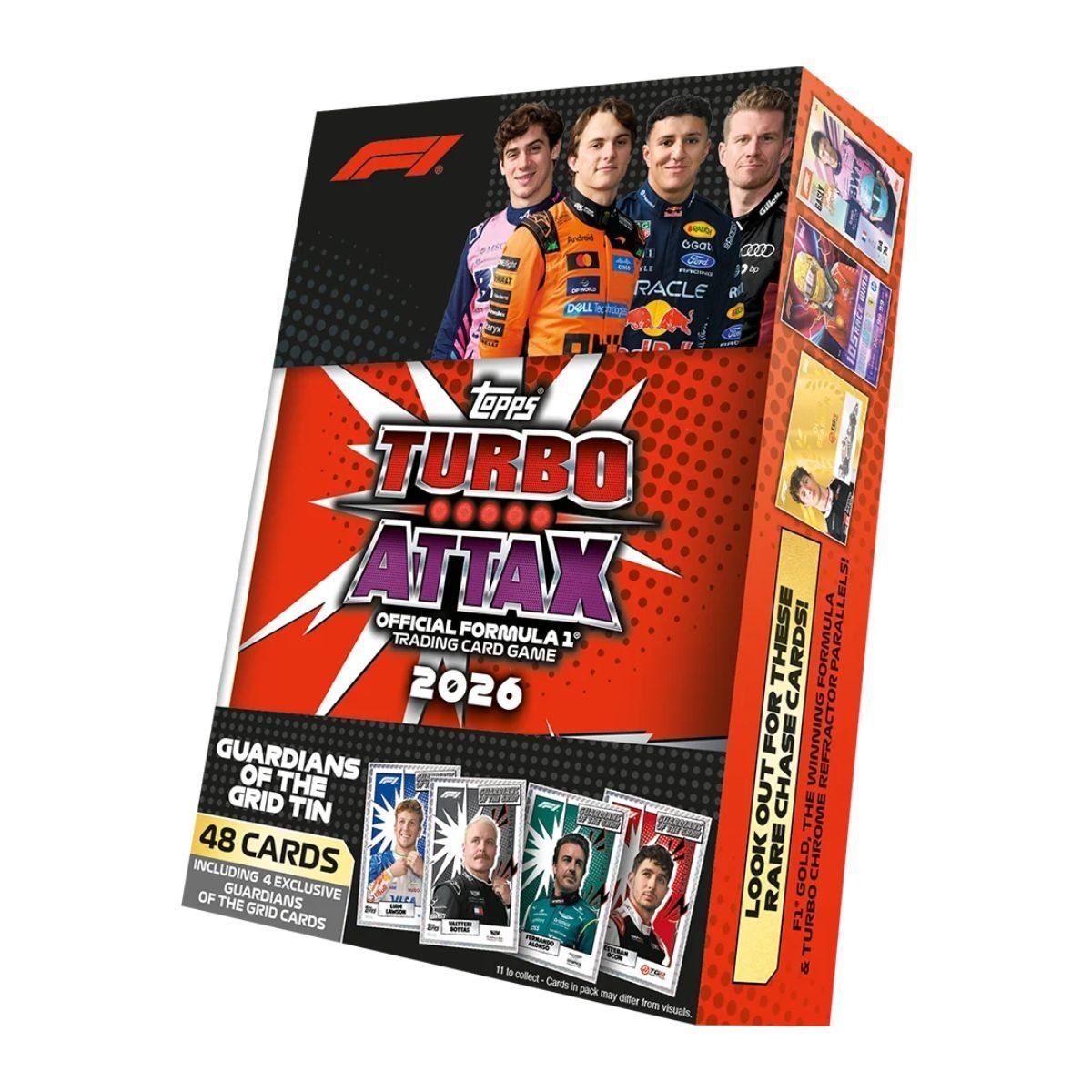 Item Mega Tin F1 Turbo Attax 2026/27 - Topps - 48 cards - EN