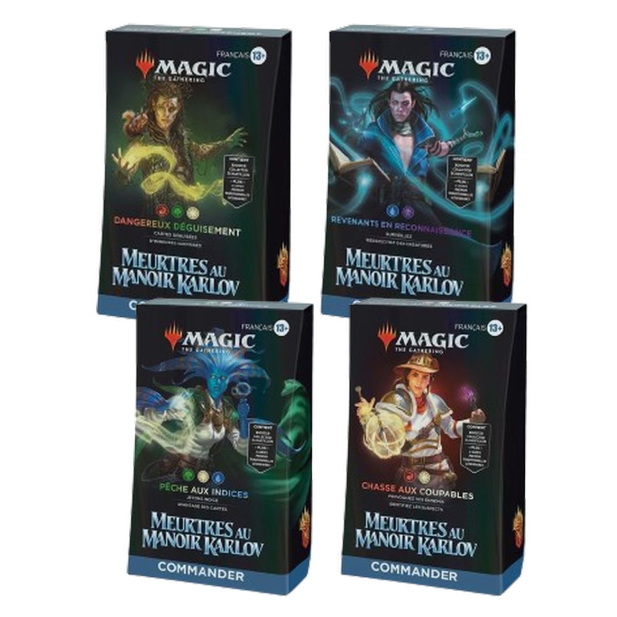 Item Murders at Karlov Manor - Pack of 4 Commander Decks - FR - Magic the Gathering - MKM