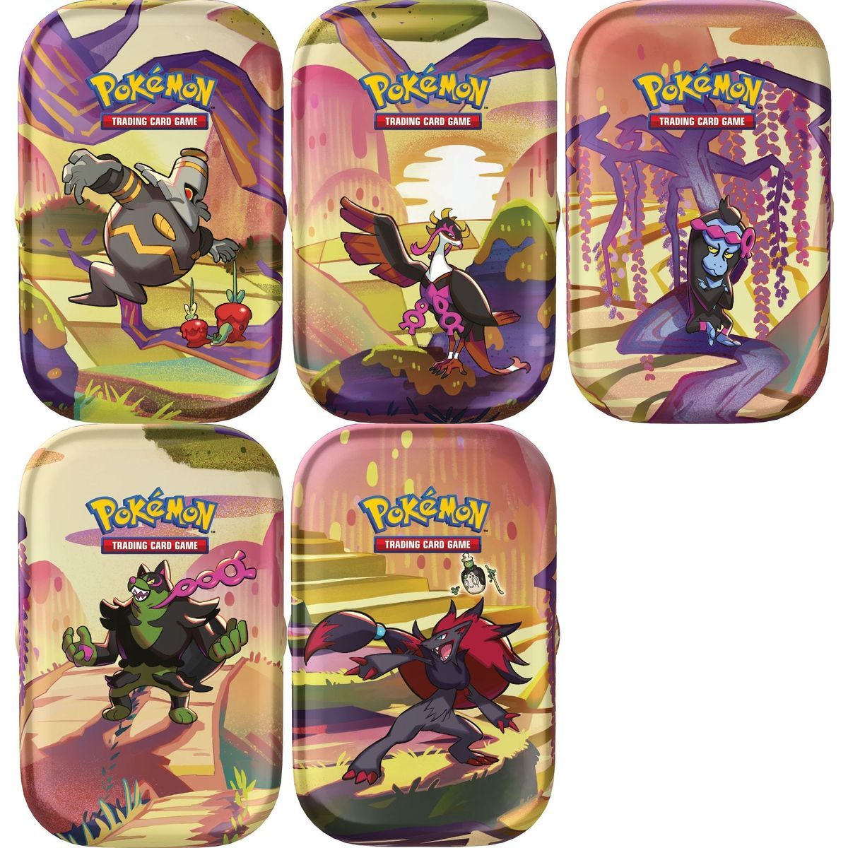 Item Mini Tin - Nebula Fable - Set of 5 illustrations - FR - [SV6.5][EV6.5] - Pokémon