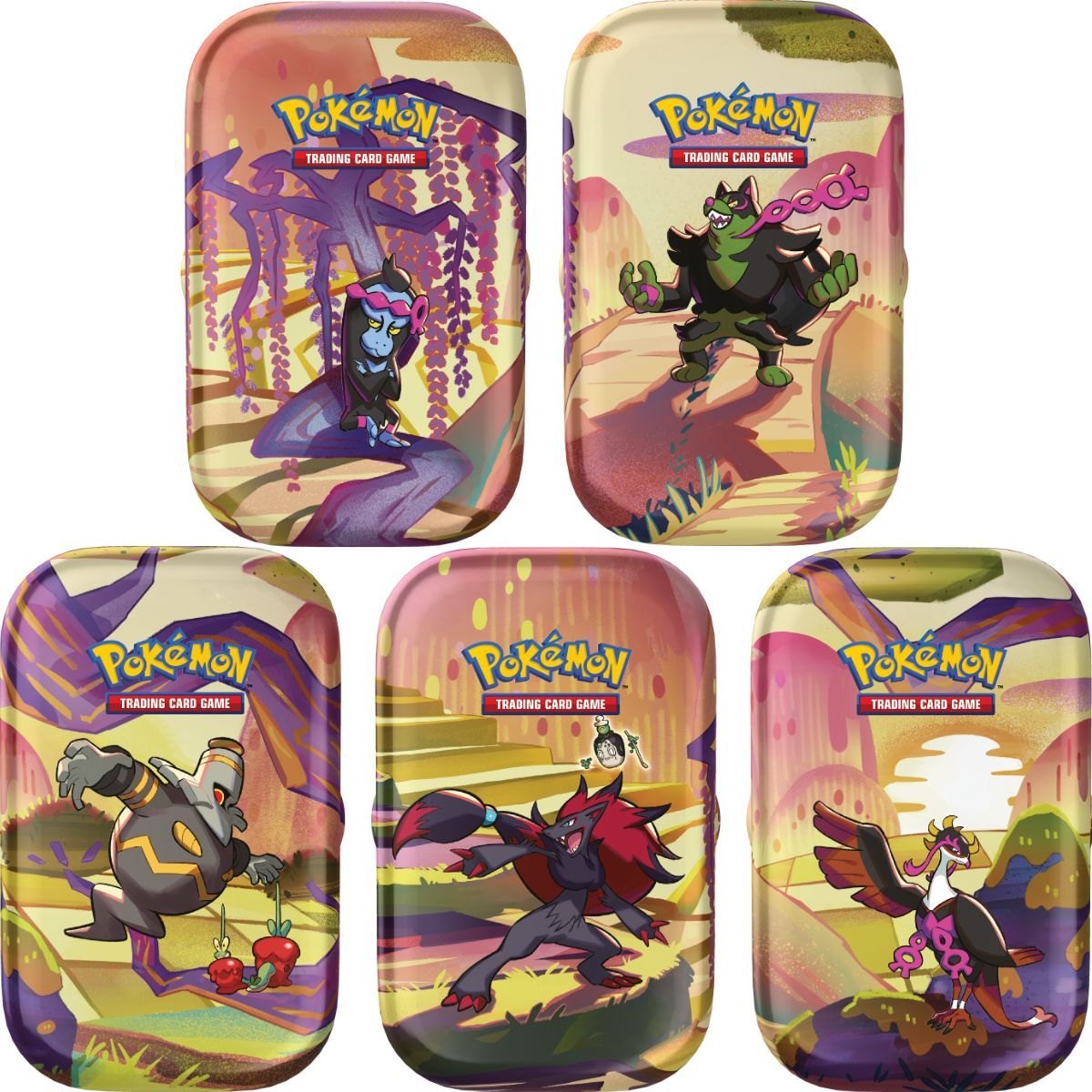 Item Mini Tin - Nebula Fable - Set of 5 illustrations - FR - [SV6.5][EV6.5] - Pokémon