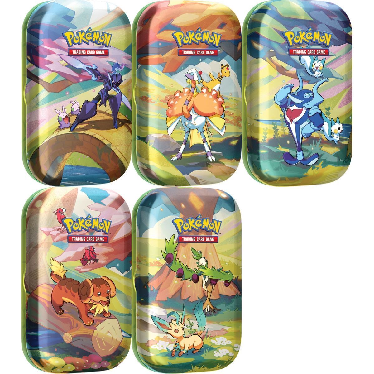 Item Mini Tin Pokebox - Magnificent Paldea Q4 - Set of 5 illustrations - FR - Pokémon