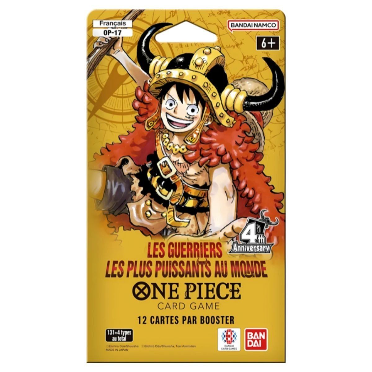 One Piece CG - Booster Blister - [OP-17] - The World's Strongest Warriors - FR