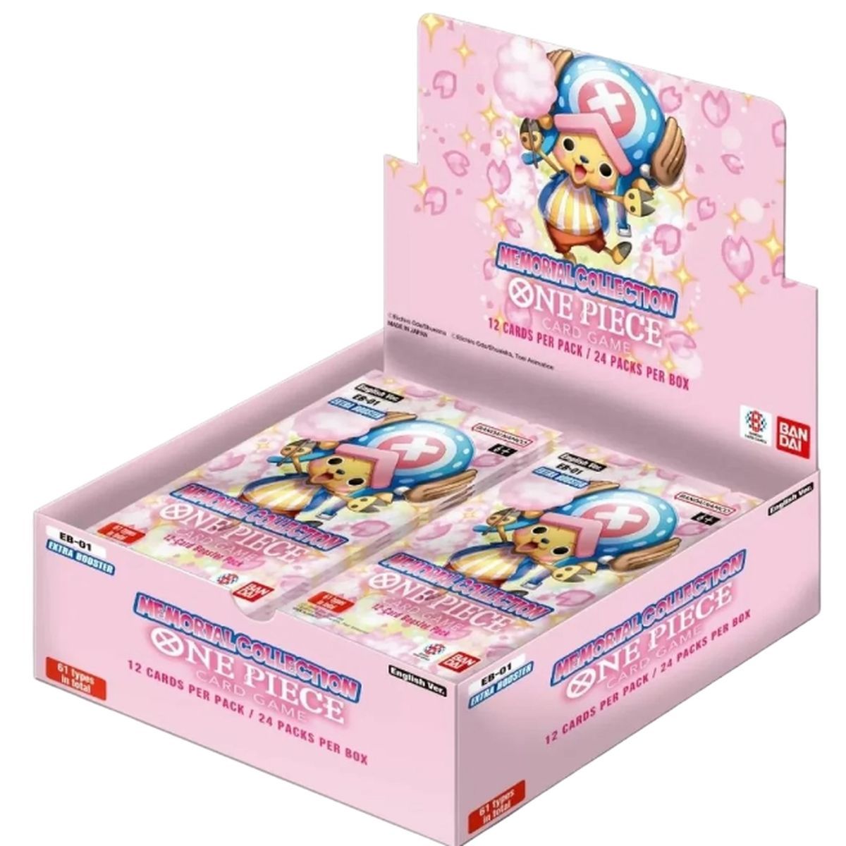 One Piece CG - EB01 - Memorial Collection - Box of 24 Boosters - EN