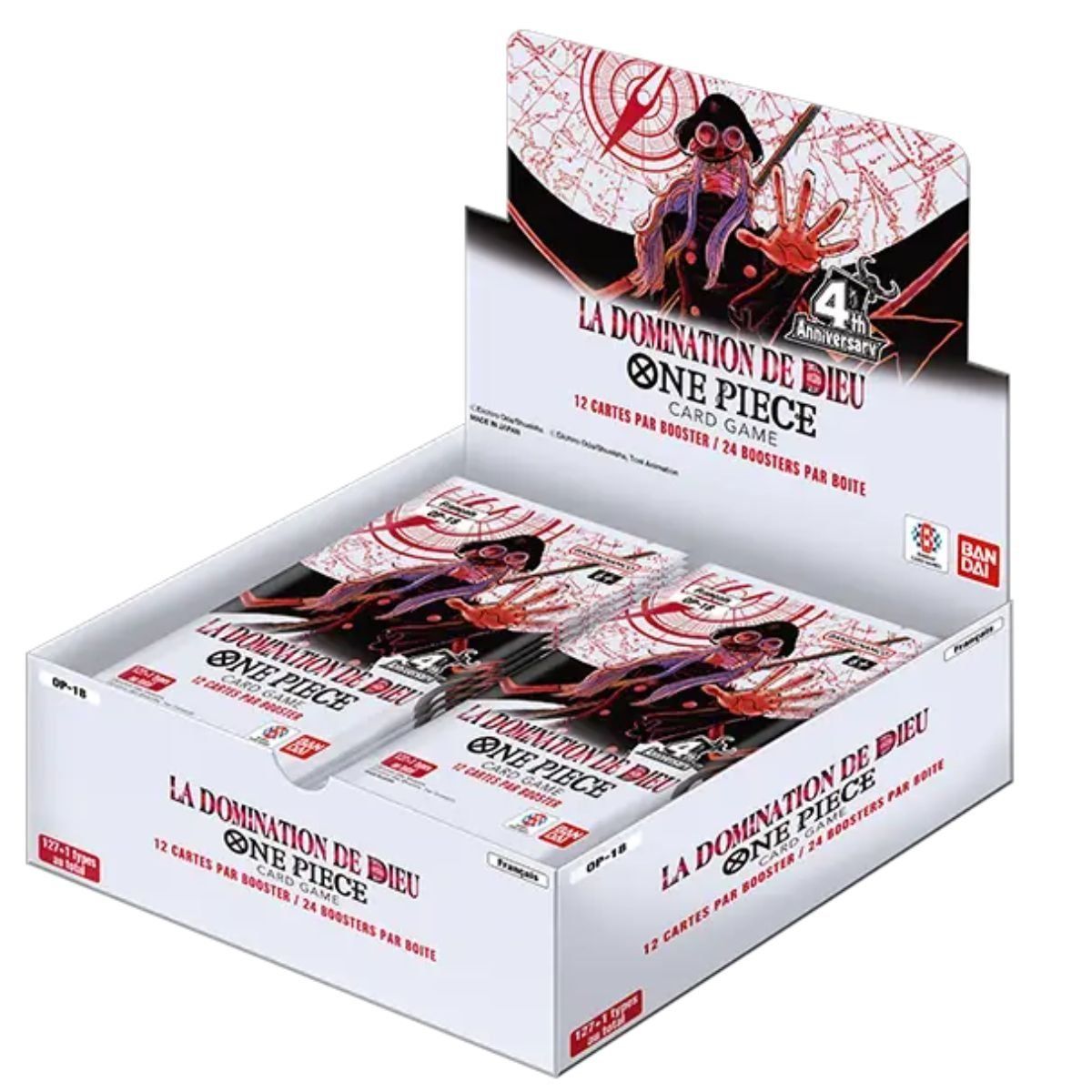 One Piece CG - [OP-18] - God's Domination - FR - Display of 24 Boosters