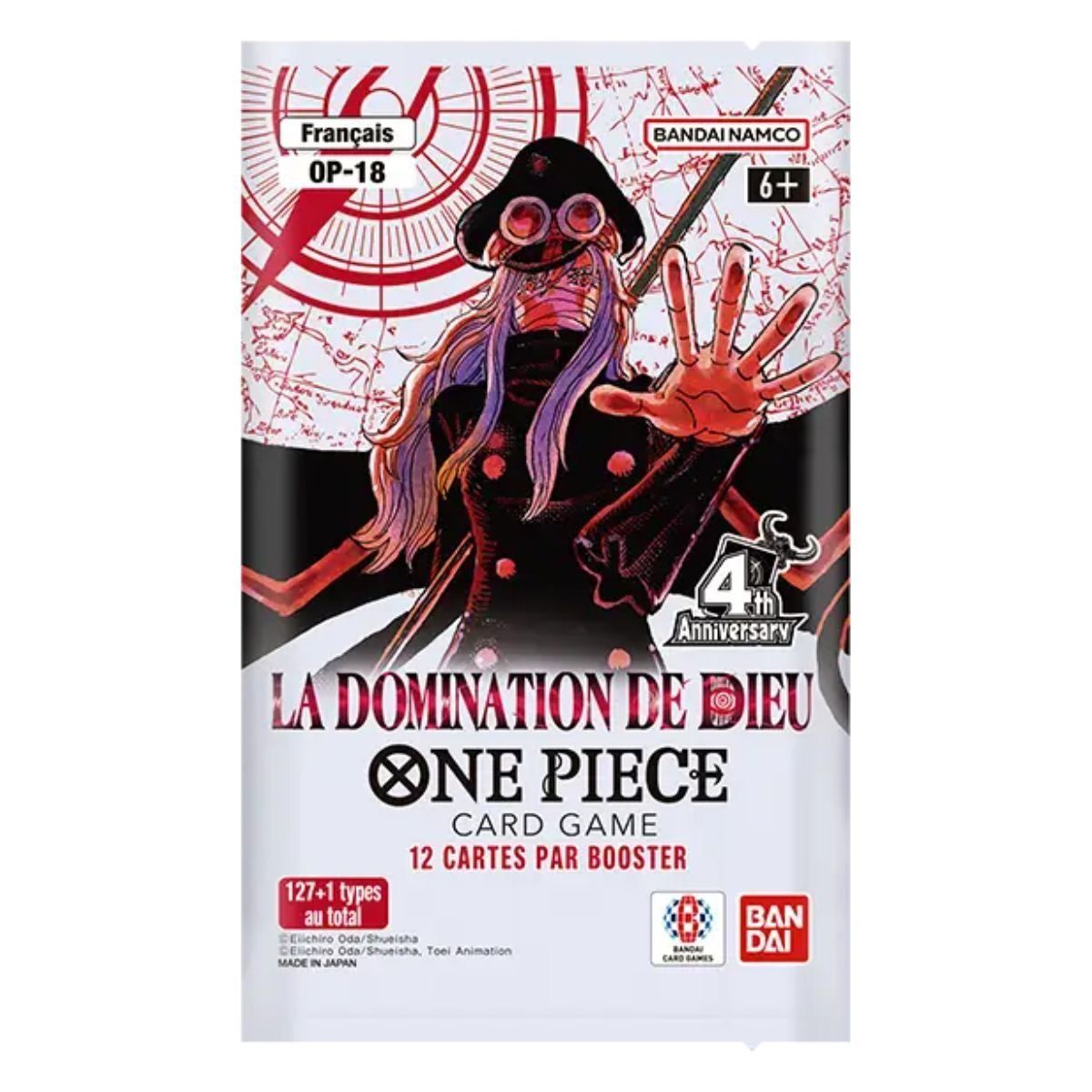 One Piece CG - [OP-18] - God's Domination - FR - Display of 24 Boosters