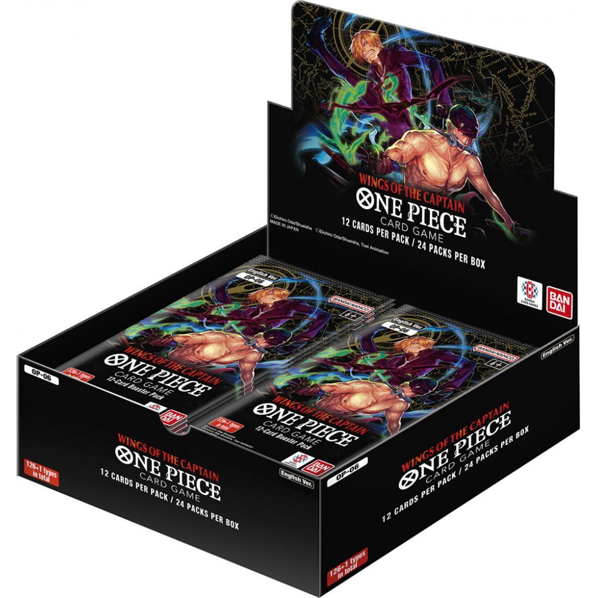 One Piece CG - OP06 - Wings of the Captain - Box of 24 Boosters - EN