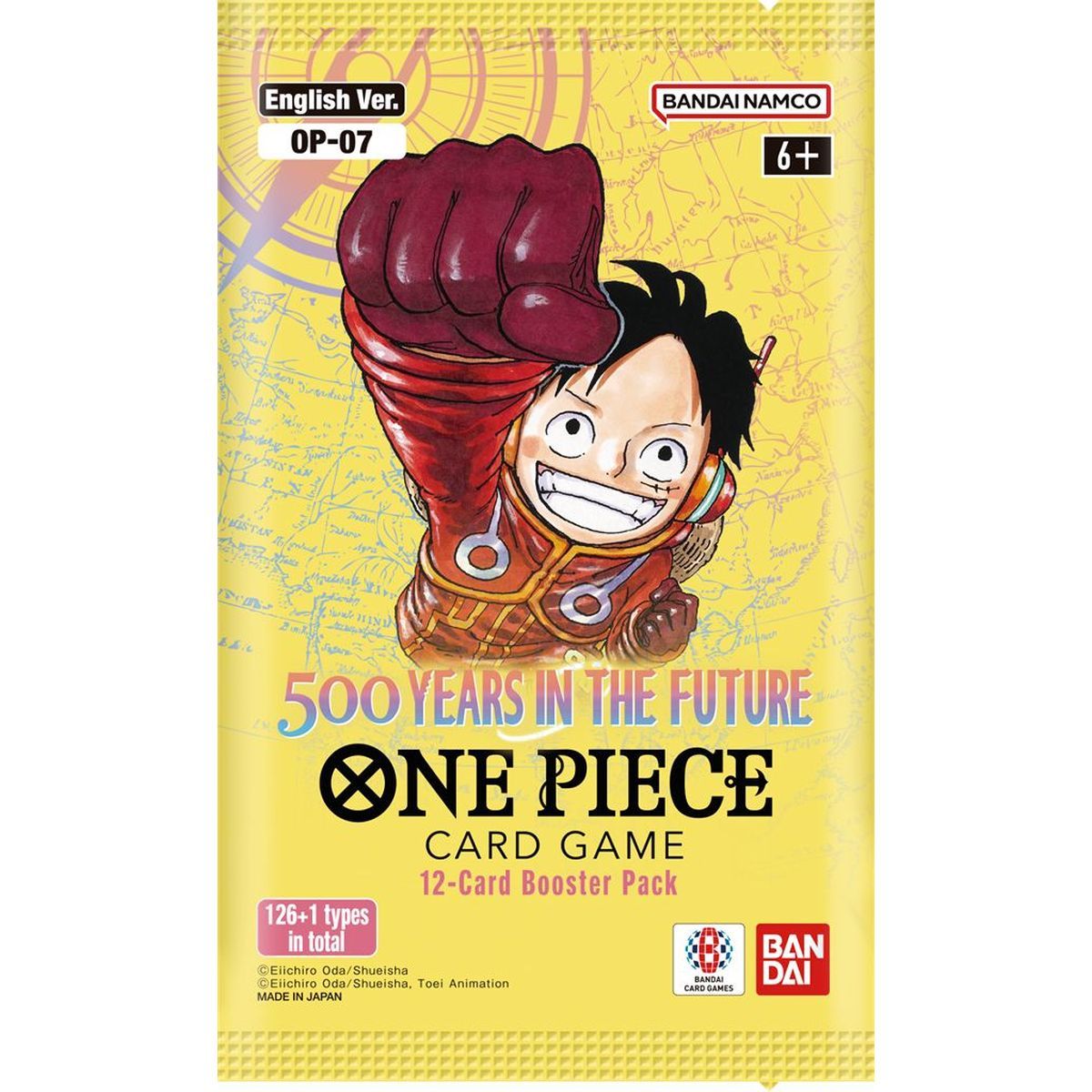 One Piece CG - OP07 - 500 Years in the Future - Box of 24 Boosters - EN