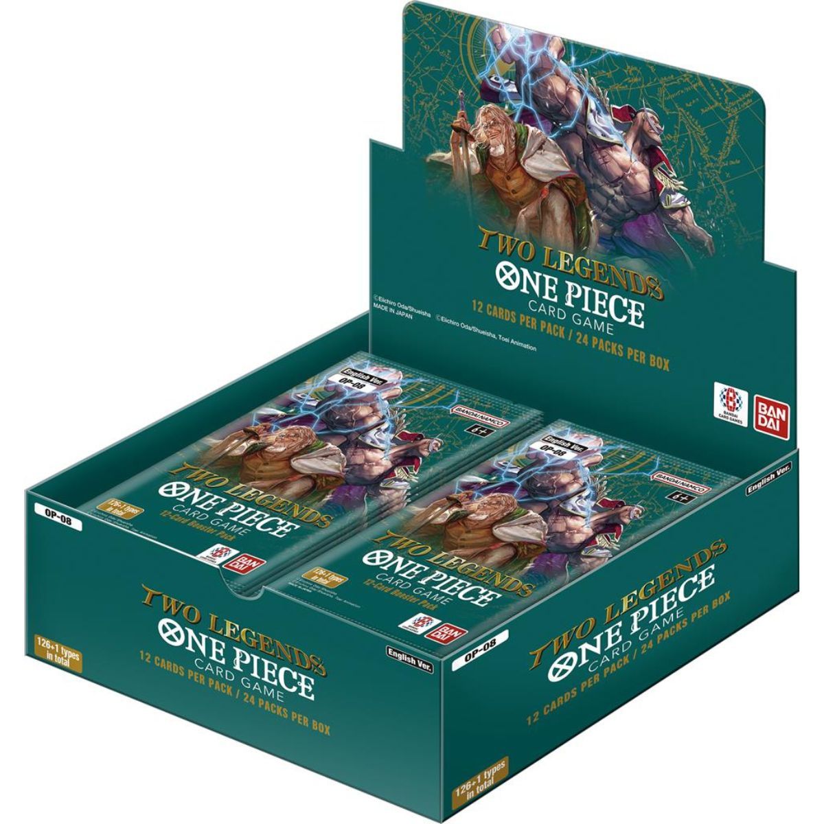 One Piece CG - OP08 - Two Legends - Box of 24 Boosters - EN