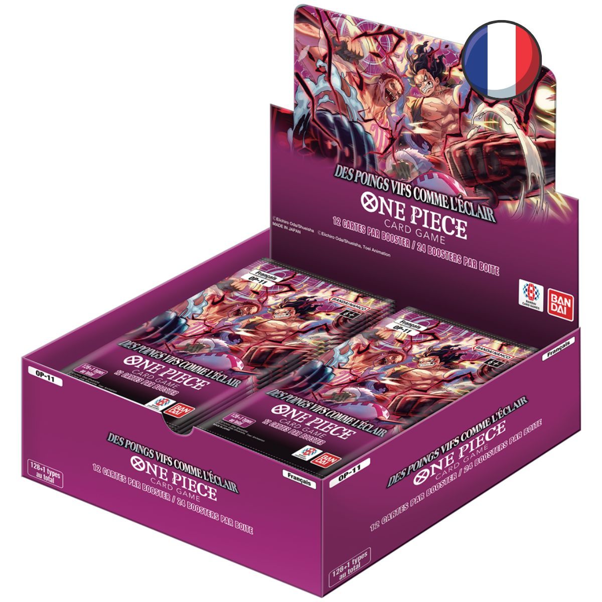 One Piece CG - OP11 - Lightning Fists - Box of 24 Boosters - FR