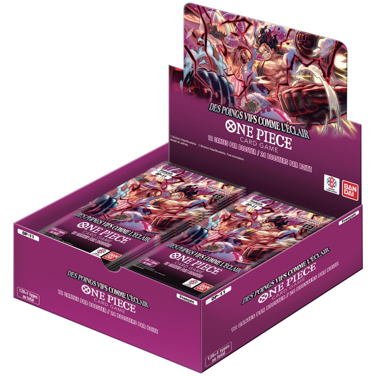 One Piece CG - OP11 - Lightning Fists - Box of 24 Boosters - FR