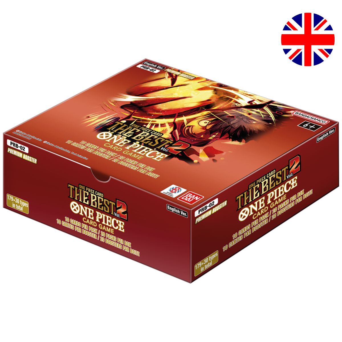 One Piece CG - PRB02 - The Best - Box of 20 Premium Boosters - EN
