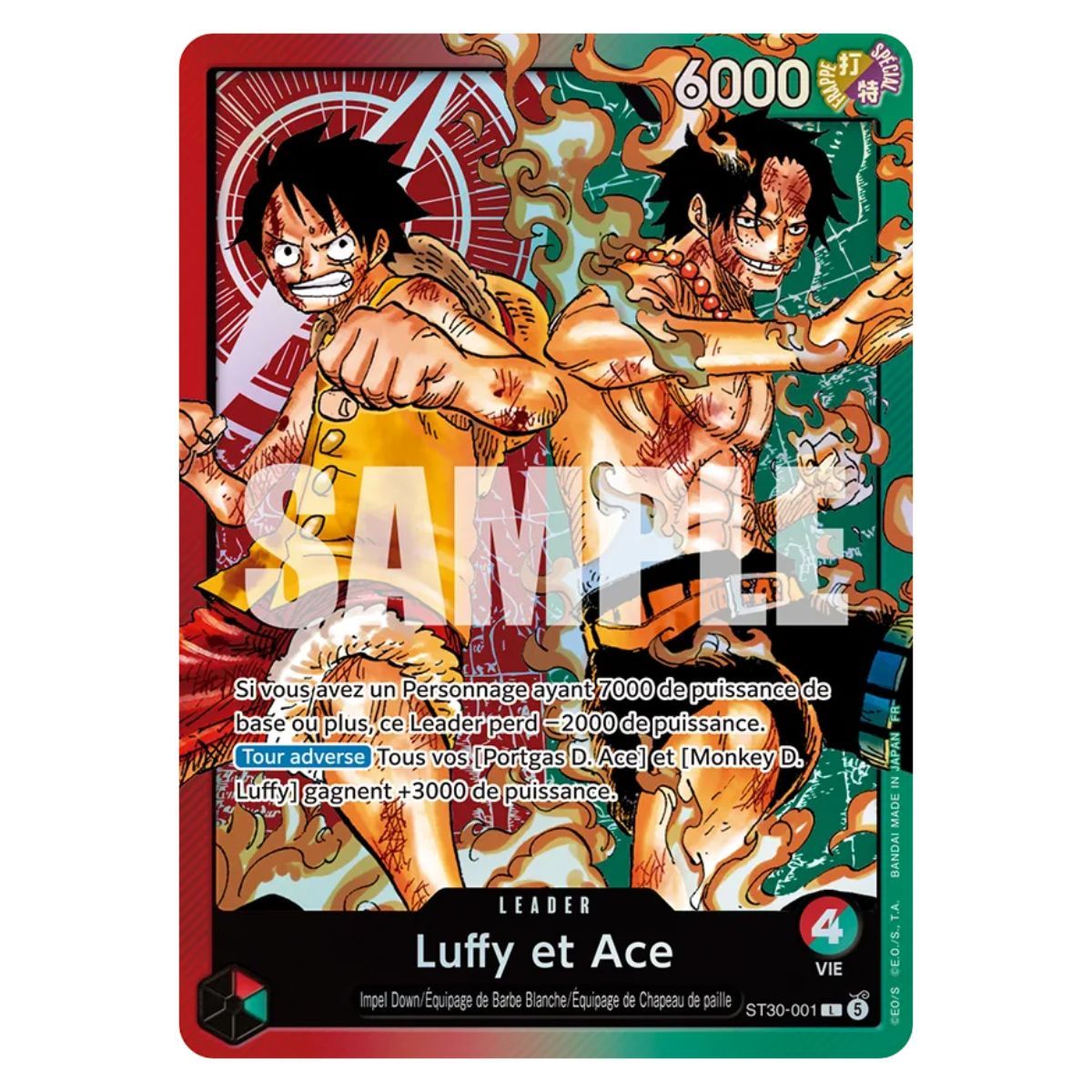 One Piece CG - ST-30 - Luffy and Ace - Starter Deck - FR