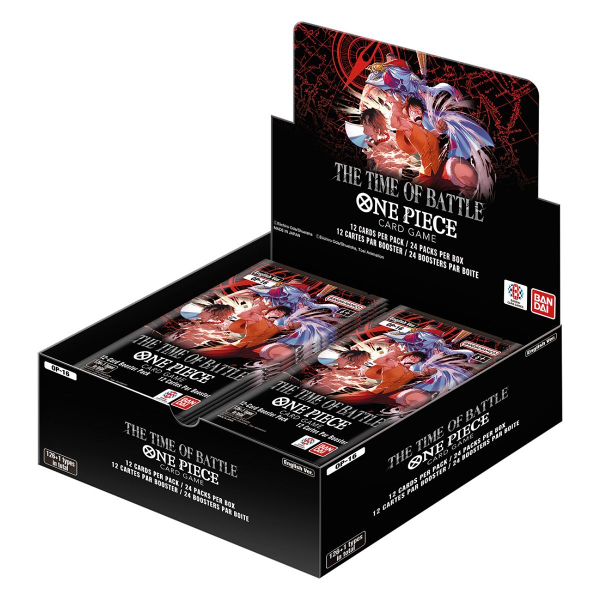 One Piece CG - The Time Of Battle - EN - Display of 24 Boosters - [OP-16]