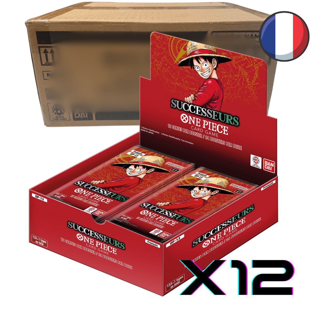 OP13 - Successors - Case of 12 Displays - FR - One Piece CG
