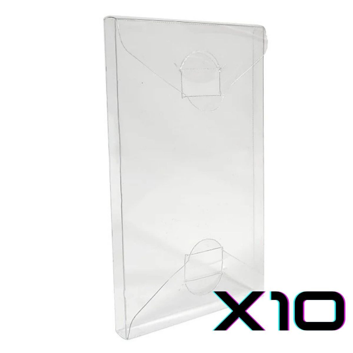 Pack of 10 - PET sleeves for Pokémon, MTG and other TCG booster packs - Evoretro