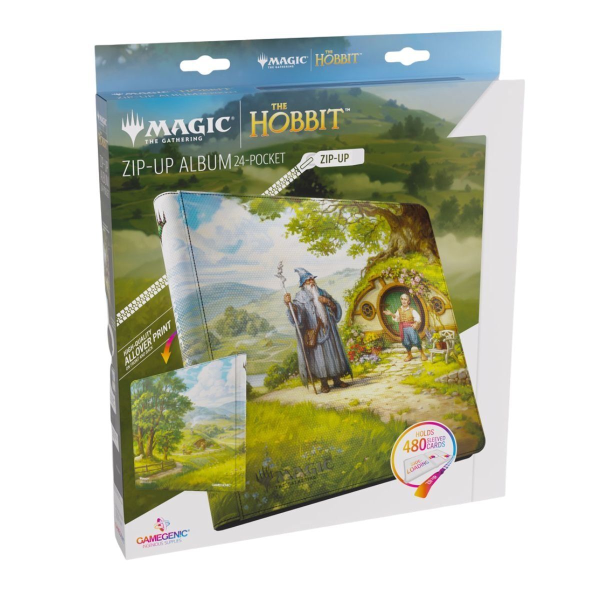 Zip-Up Portfolio 480 Cards - Gamegenic - The Shire - MTG The Hobbit