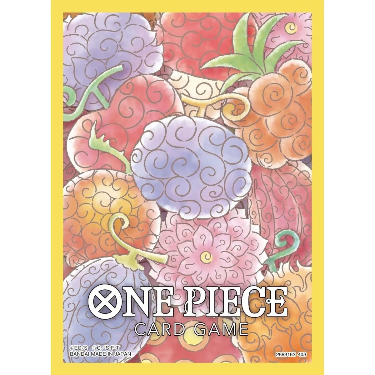 One Piece Sleeves - Devil Fruits - Set of 70 Sleeves