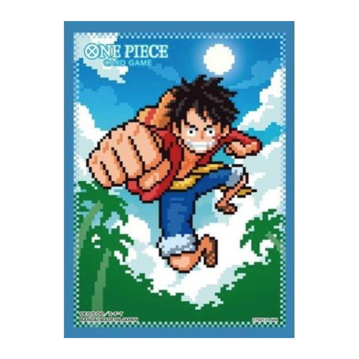 One Piece Sleeves - Monkey. D. Luffy - Set of 70 Standard Card Sleeves