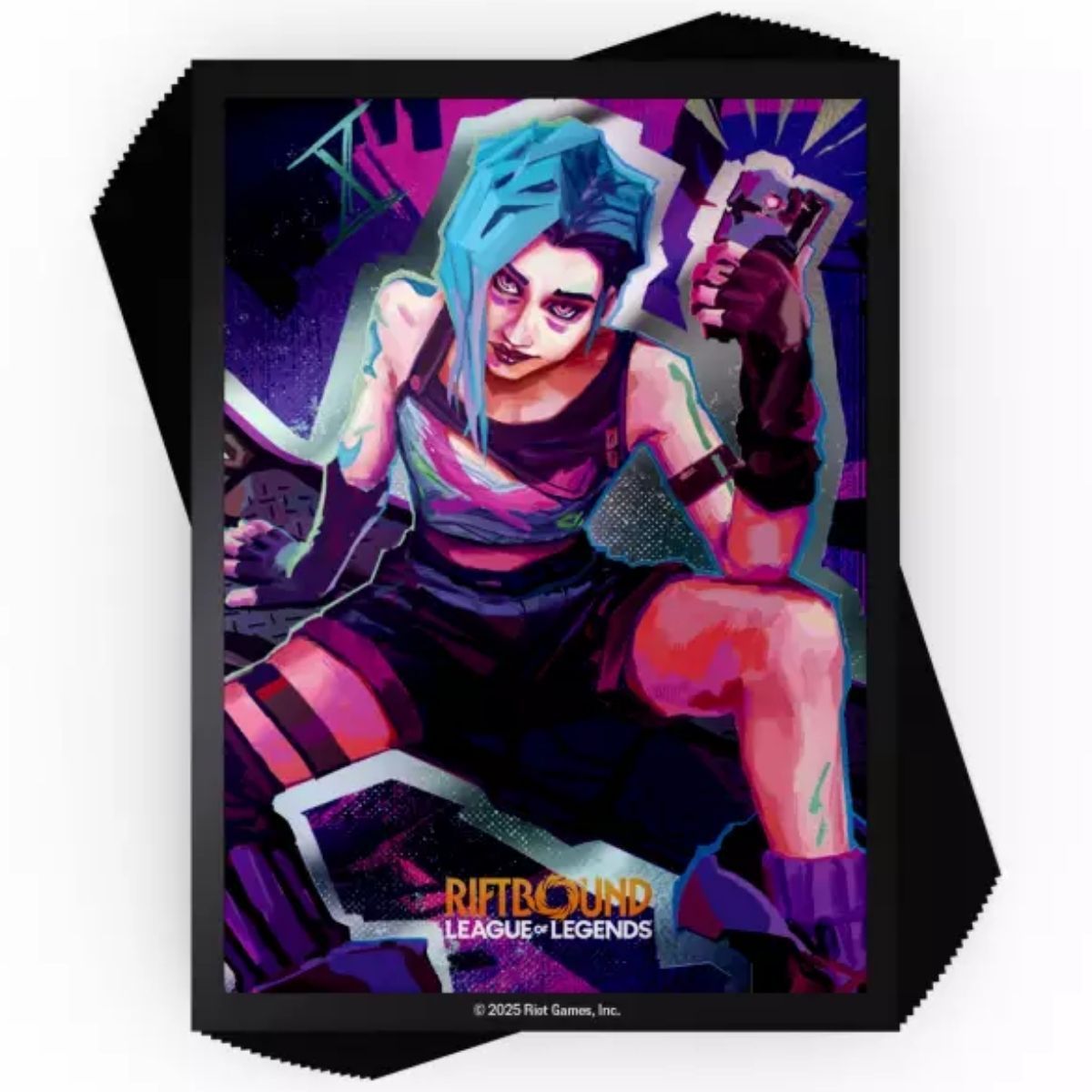 Item Sleeves - Set 1 Origins - Jinx - Riftbound: LoL TCG