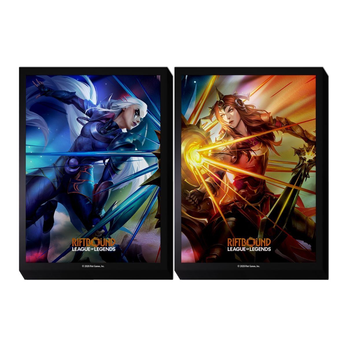 Sleeves - Set 4 Vendetta - Diana vs Leona - Riftbound: LoL TCG