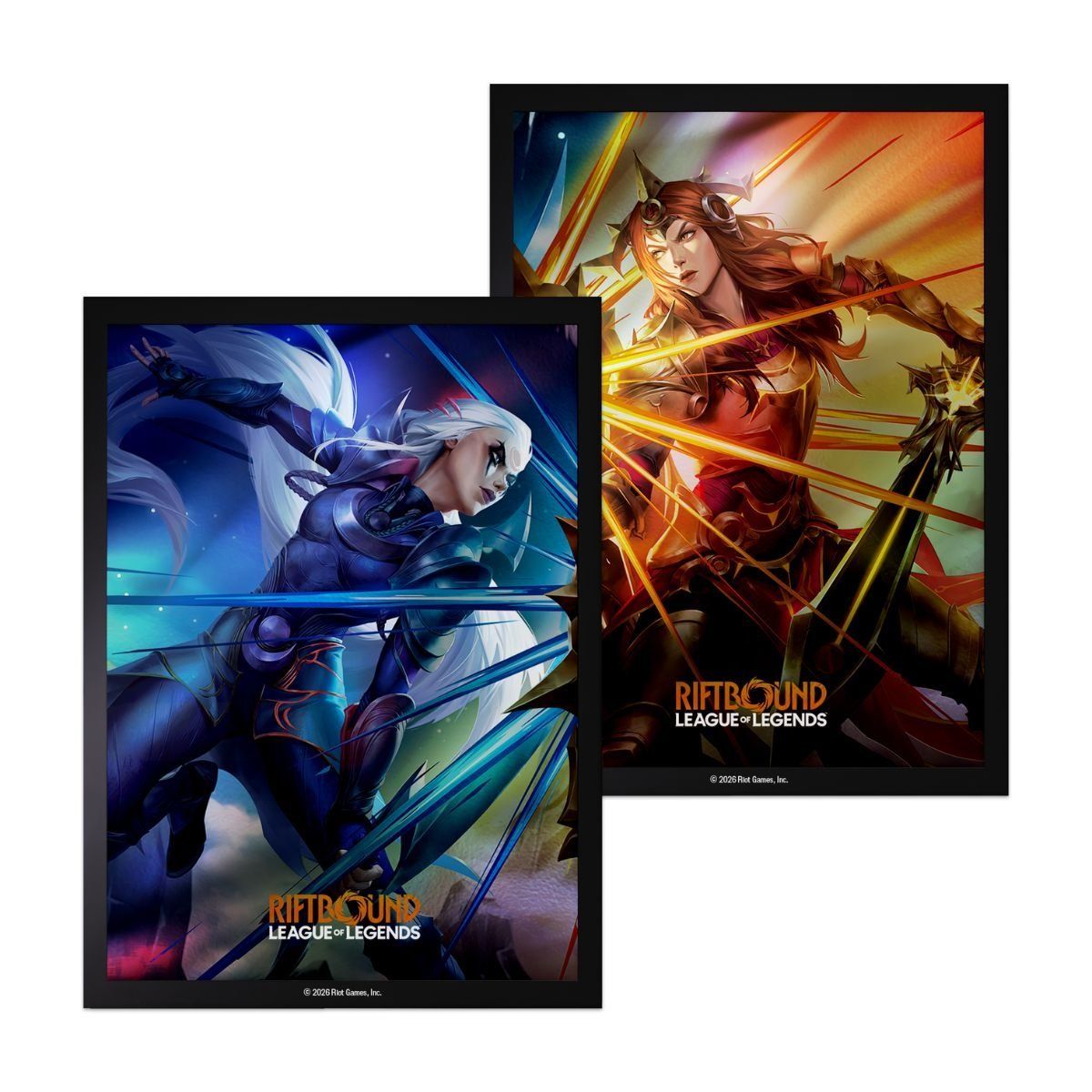 Sleeves - Set 4 Vendetta - Diana vs Leona - Riftbound: LoL TCG