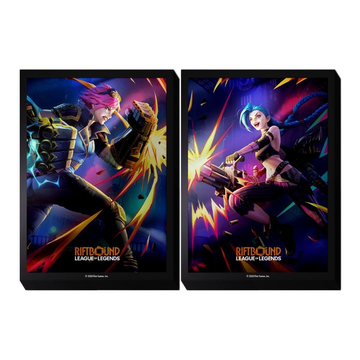 Sleeves - Set 4 Vendetta - Vi vs Jinx - Riftbound: LoL TCG