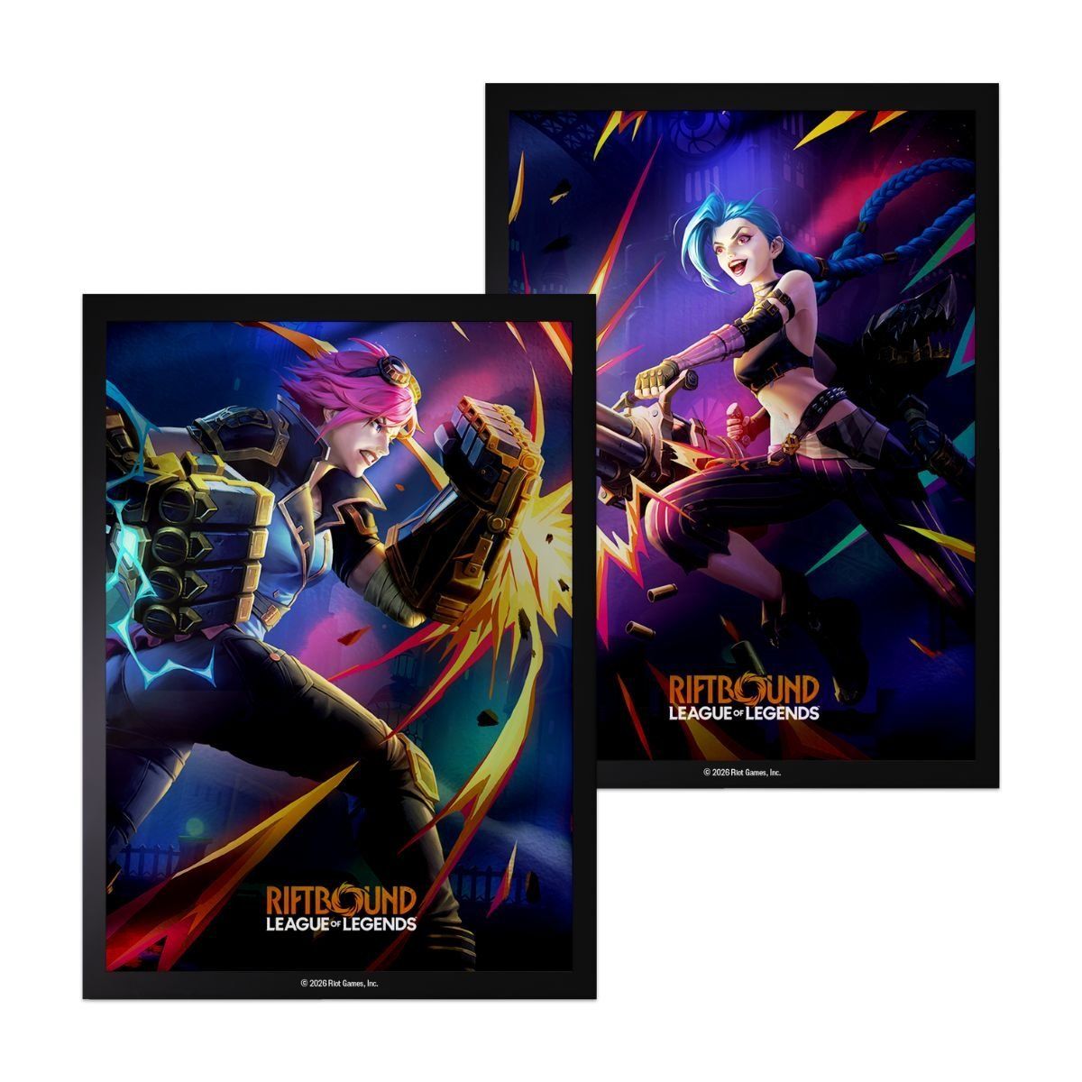 Sleeves - Set 4 Vendetta - Vi vs Jinx - Riftbound: LoL TCG