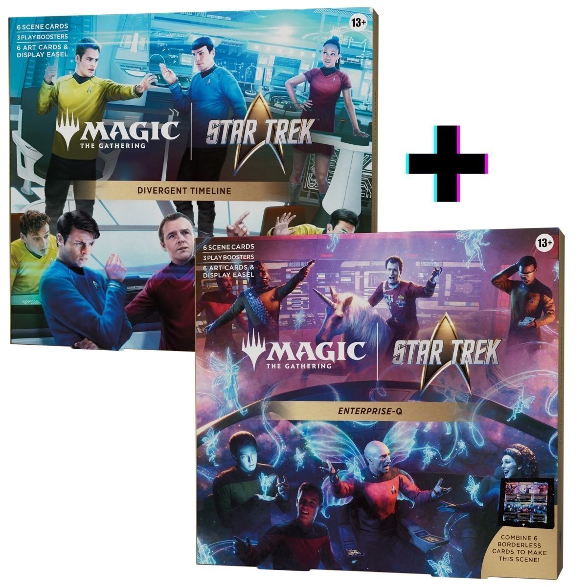 Star Trek - EN - Lot of 2 Scene Boxes - Magic: The Gathering - TRK