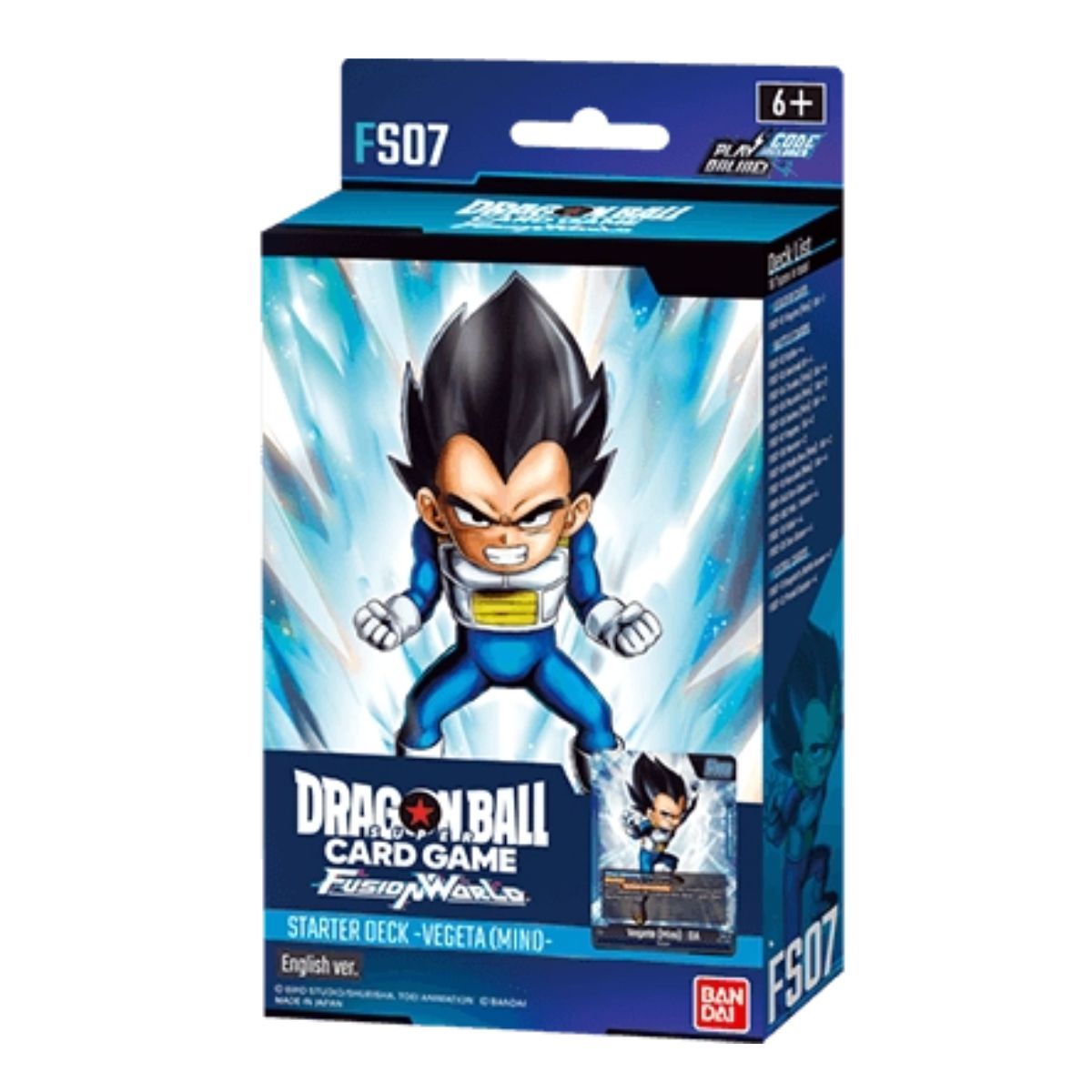 Item Starter Deck - VEGETA (MINI) - FS07 - EN - Dragon Ball CG Fusion World