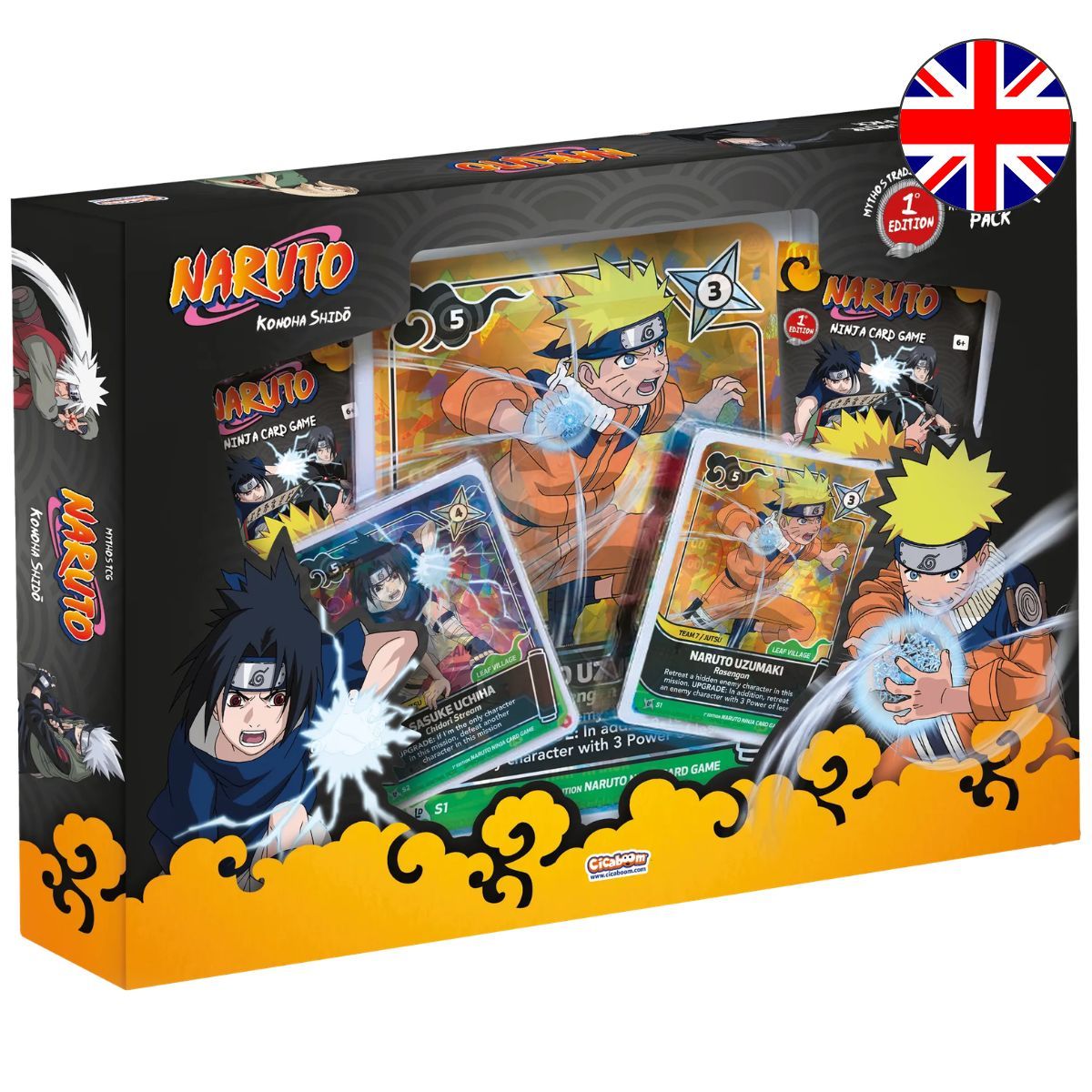 Item Starter Pack - EN - ENGLISH - Sasuke & Naruto - 1st chapter: Konoha Shidō - Naruto Mythos TCG