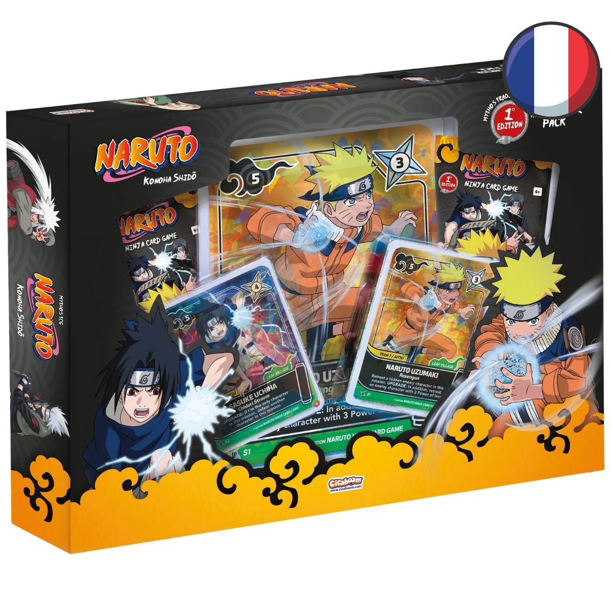 Item Starter Pack - FR - Sasuke & Naruto - 1st chapter: Konoha Shidō - Naruto Mythos TCG