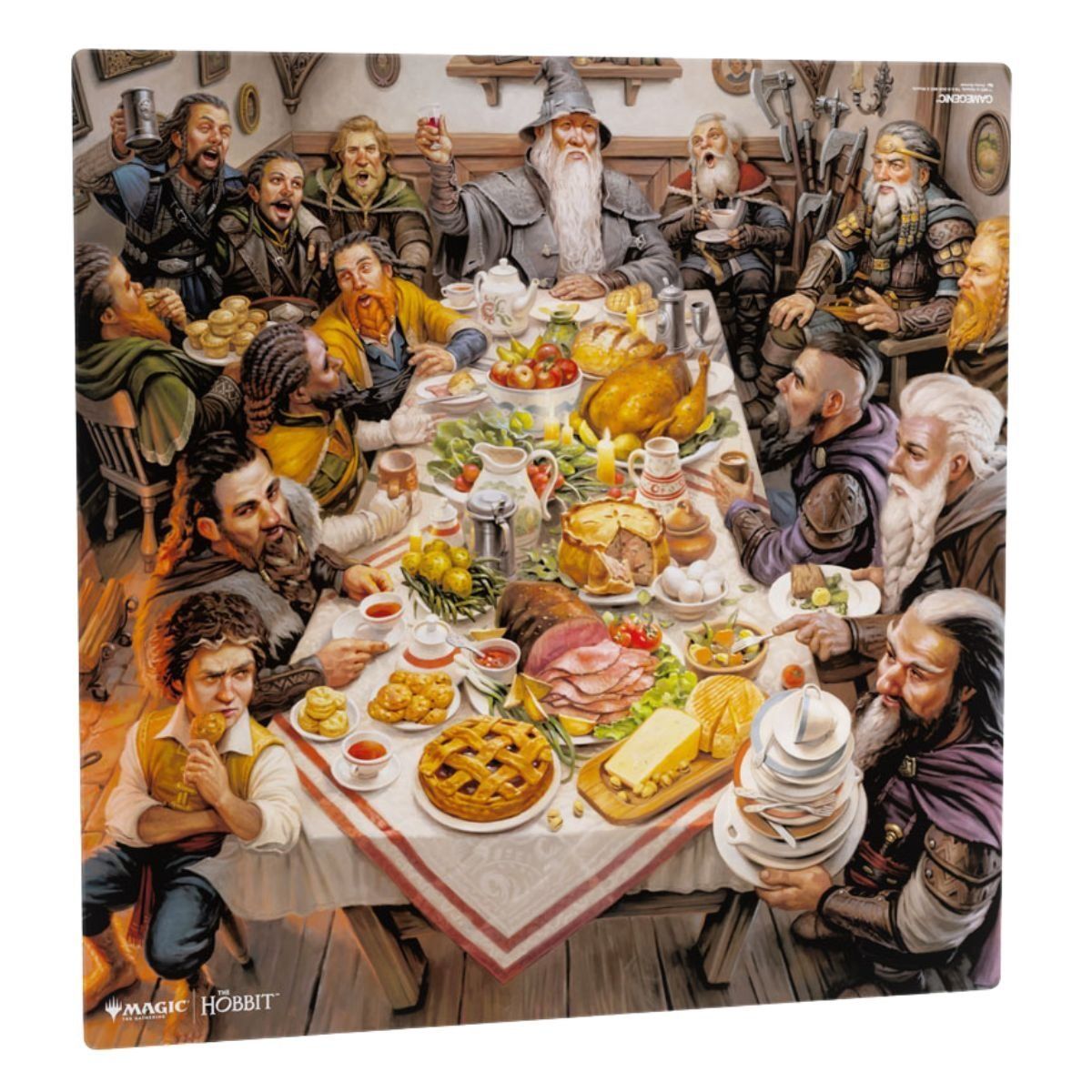 2-Player Game Mat - Gamegenic - Bilbo's Pantry - MTG The Hobbit
