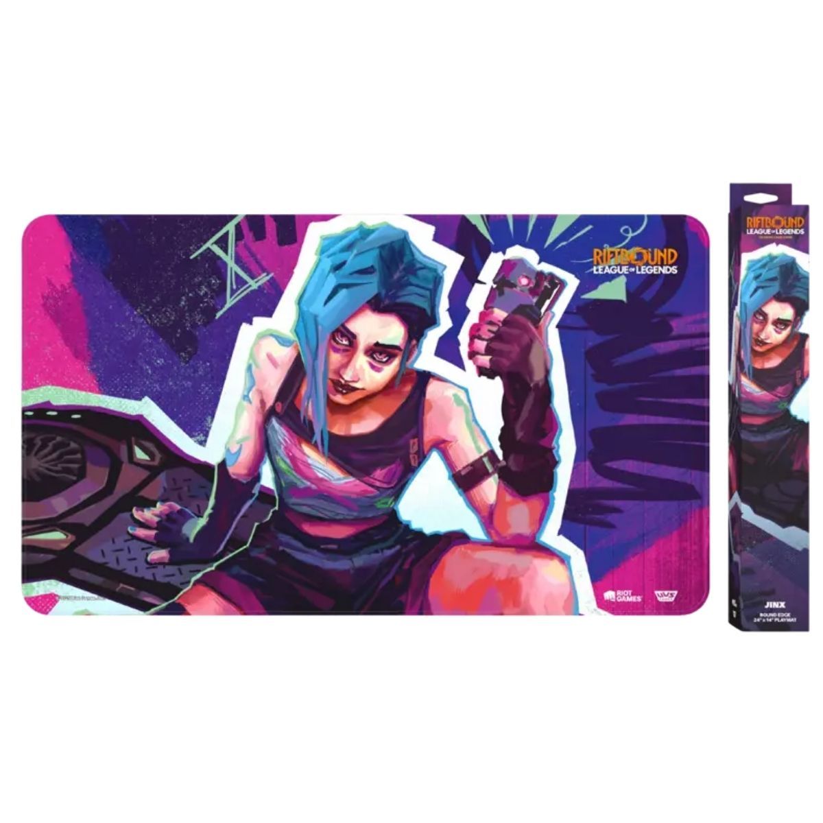 Playmat - Set 1 Origins - Jinx - Playmat - Riftbound: LoL TCG