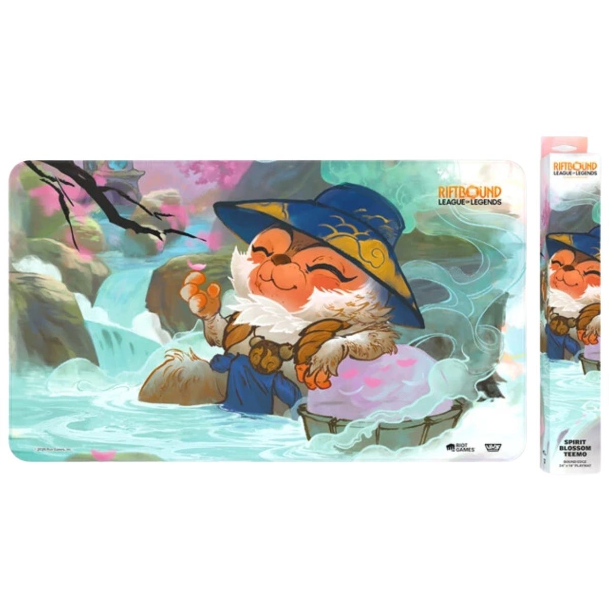 Playmat - Set 2 Spiritforged - Spirit Blossom Teemo - Playmat - Riftbound: LoL TCG