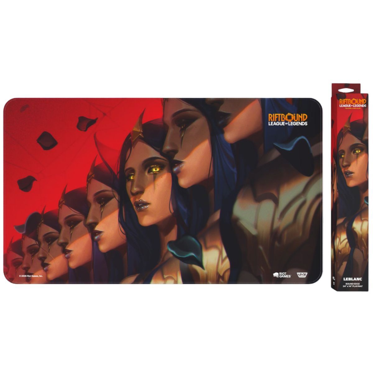 Playmat - Set 3 Unleashed - Leblanc Deceiver - Playmat - Riftbound: LoL TCG
