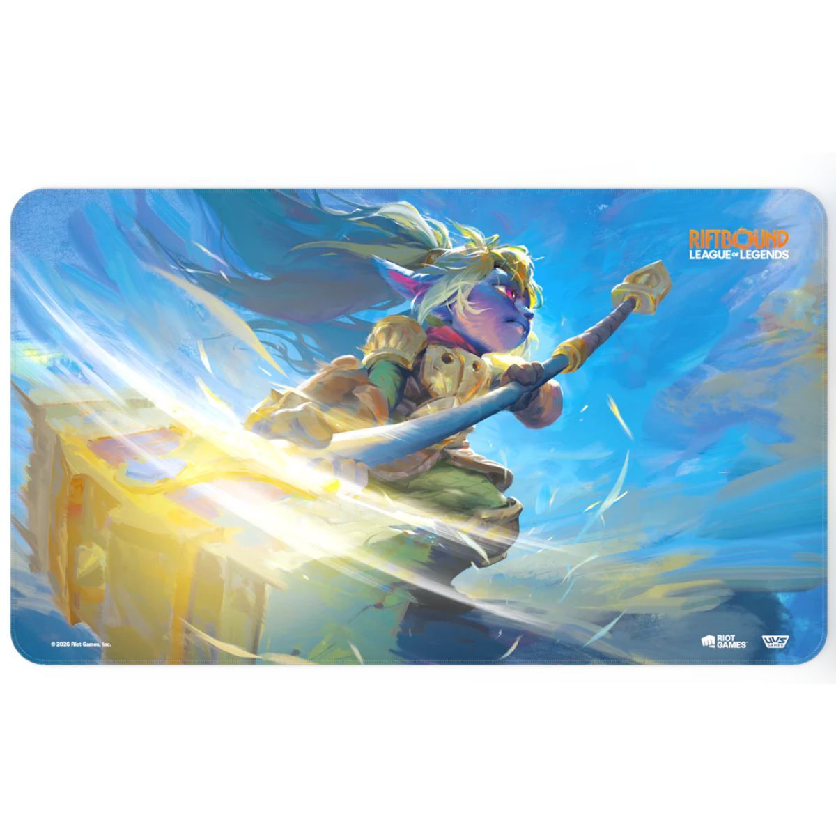 Item Playmat - Set 3 Unleashed - Poppy Keeper of the Hammer - Playmat - Riftbound: LoL TCG